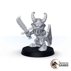 Warriors of the Keryd-Dum with Axe and Shield