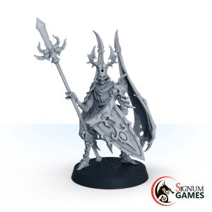 Vampire Warrior of Styx with Spear and Shield