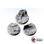 Graveyard bases, Round 40mm (3pcs)