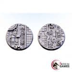 Steam Punk bases, Round 50mm (2pcs)