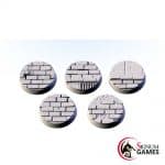 WWII bases, Round 25mm (5pcs)