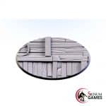 Wooden base 1, Oval 90х52mm (1pcs)