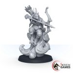 Scarlet Samurai with a Bow