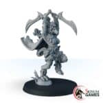 Moonsister With Two Swords