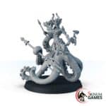 Octopus Mermaid with Bow