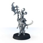 Obsidian Amazon with Spear