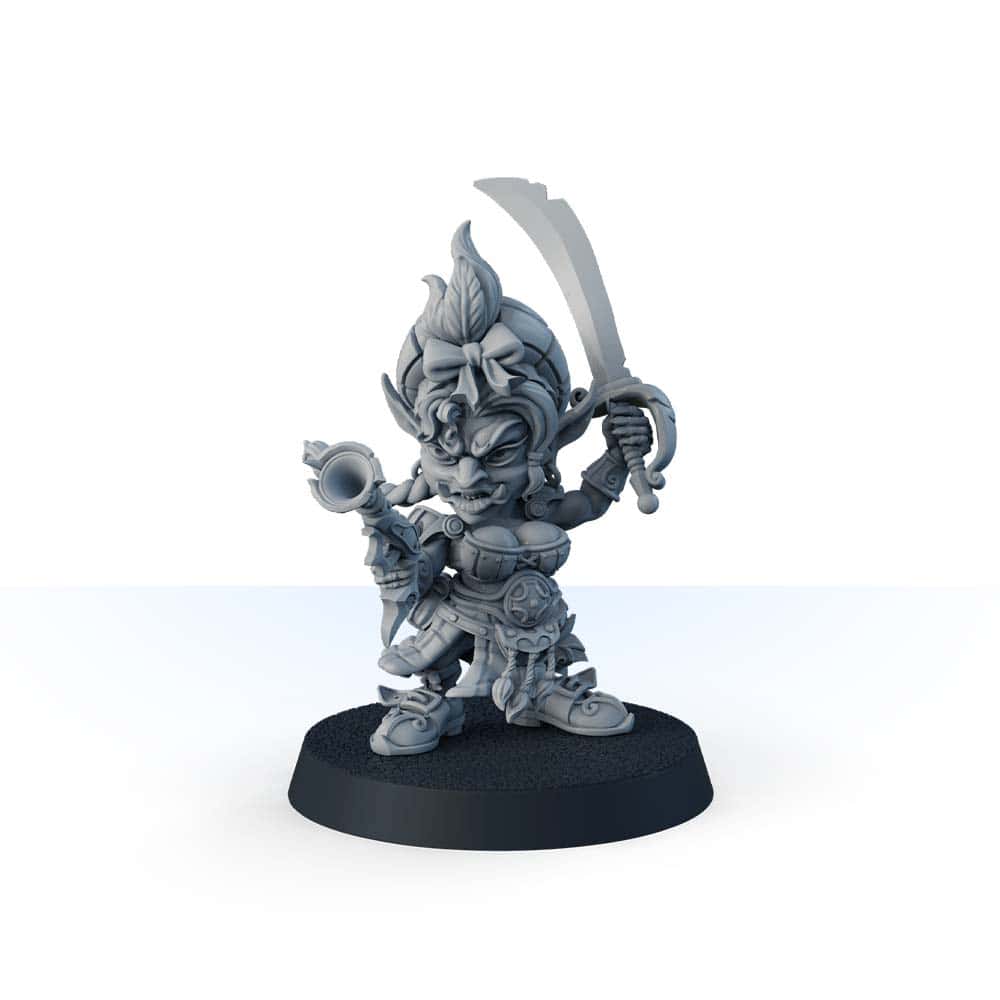 Egwaen, Female Goblin Shooter of the Clan - Image 2