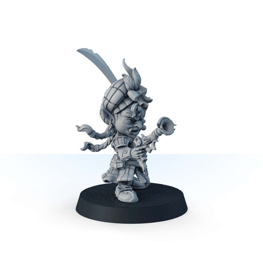 Egwaen, Female Goblin Shooter of the Clan - Image 3