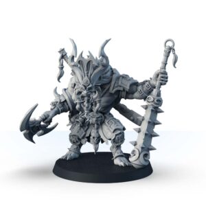 Akai Oni with Kanabo