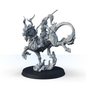 Kurobara, Kirin Rider with Fan and Sword