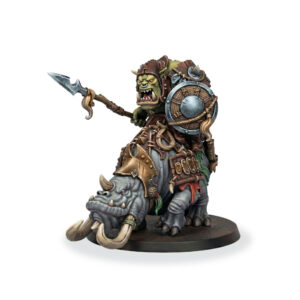 Bogulor, Orc Brontop Rider with Spear