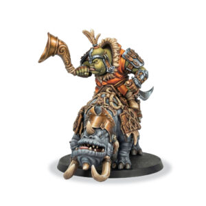Kharzug, Orc Brontop Rider with Horn