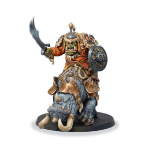 Tarrook, Orc Brontop Rider with Scimitar
