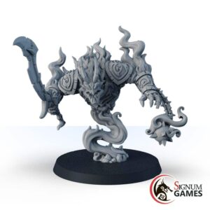 Firestorm Elemental with Sword