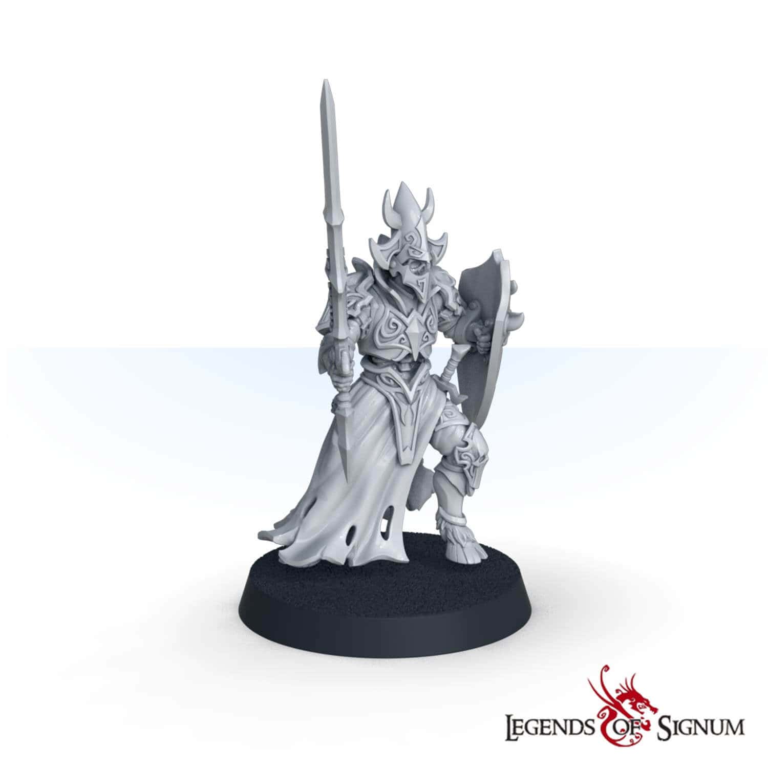 Warrior of Styx with Longsword and Shield 2 - Image 3
