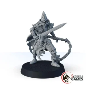 Skeleton Knight with Chain