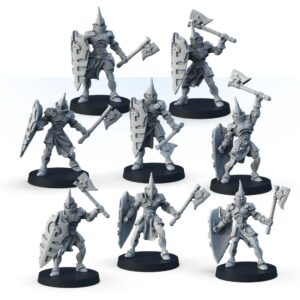 Griffin Conscripts with axe