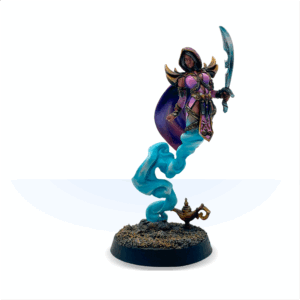 Aisha the Mirage of Desert (Painted)