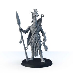 Kito Longstride, Giraffe Scout with Spear