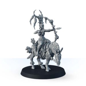 Chipo, Zebra Rider with Bow