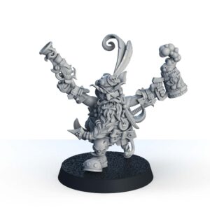 Torgin, Dwarf Sailor with Mug of Ale
