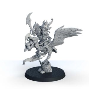 Dorrika, Pelican Rider with Saber