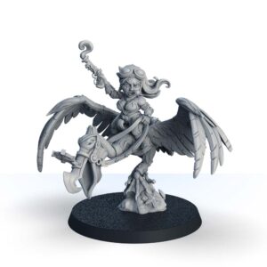 Branni, Pelican Rider with Pistol